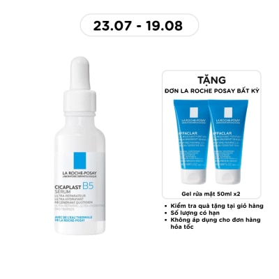 LA ROCHE POSAY - Dưỡng Chất La Roche-Posay Dưỡng Ẩm Và Đều Màu Da Cicaplast B5 Serum 30ml image