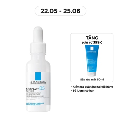 LA ROCHE POSAY Dưỡng Chất La Roche-Posay Dưỡng Ẩm Và Đều Màu Da Cicaplast B5 Serum 30ml