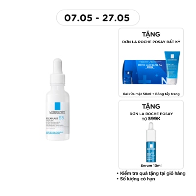 LA ROCHE POSAY - Dưỡng Chất La Roche-Posay Dưỡng Ẩm Và Đều Màu Da Cicaplast B5 Serum 30ml