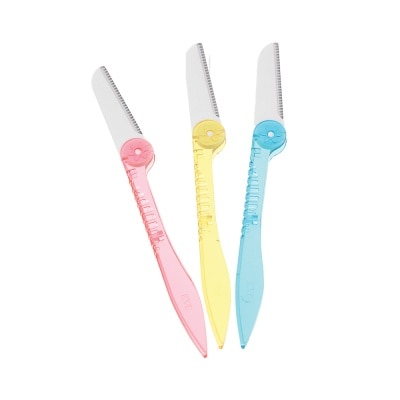 KAI Facial Razor With Foldable Plastic 3Pcs