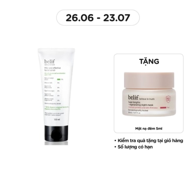 BELIF Tẩy Tế Bào Chết Belif Mild And Effective Facial Scrub 100ml