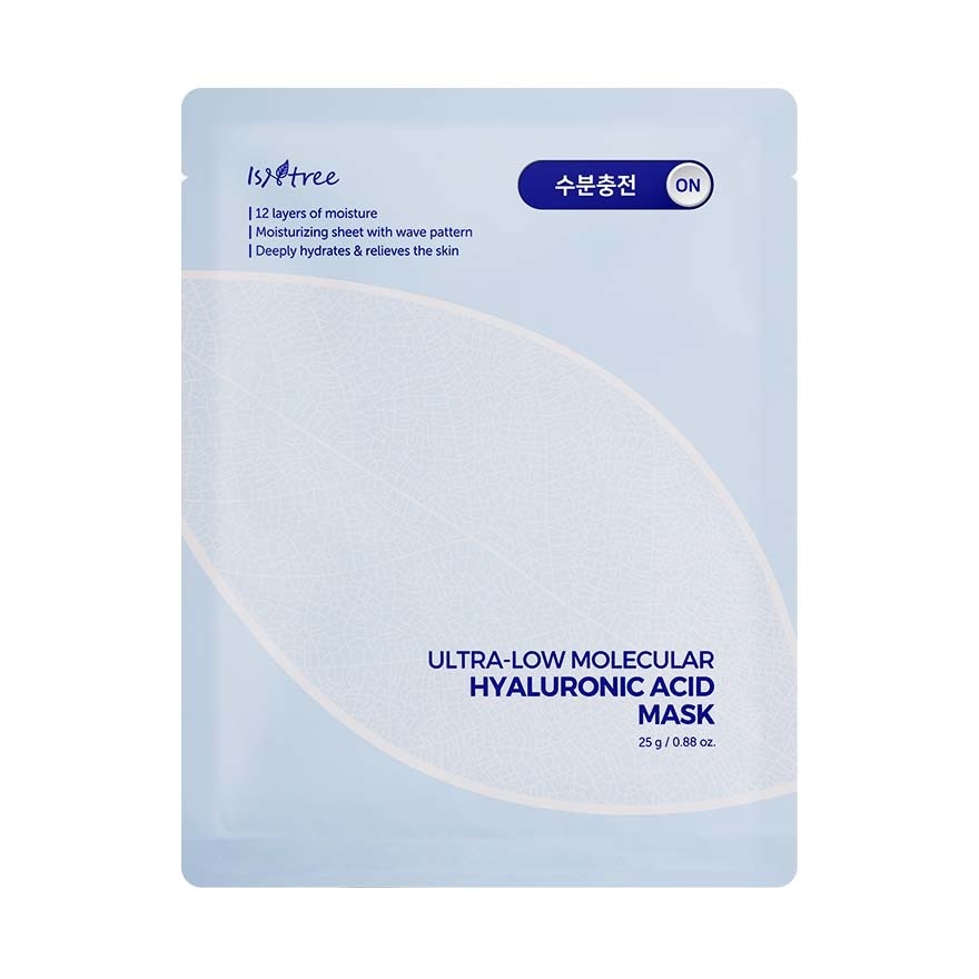 Mặt Nạ Isntree Ultra-Low Molecular Hyaluronic Acid Mask 25g