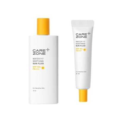 CAREZONE Combo Sữa Chống Nắng Carezone Water Fit Soothing Sun Fluid SPF50+ PA++++ 70ml+31ml