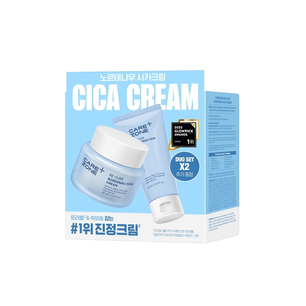 Combo Re-Cure Nordenau Cica Cream 60ml + 60ml