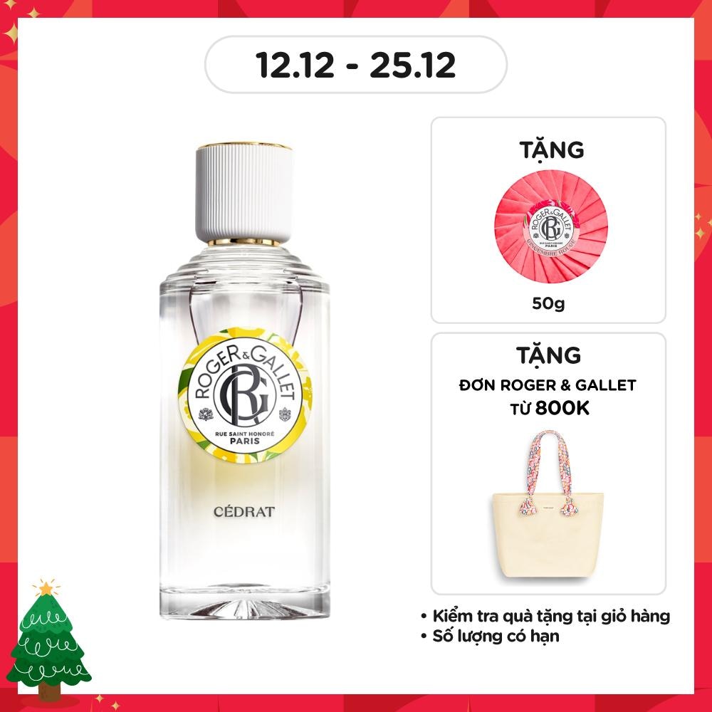 Nước Hoa Roger & Gallet Cedrat Wellbeing Fragrant Water 100ml