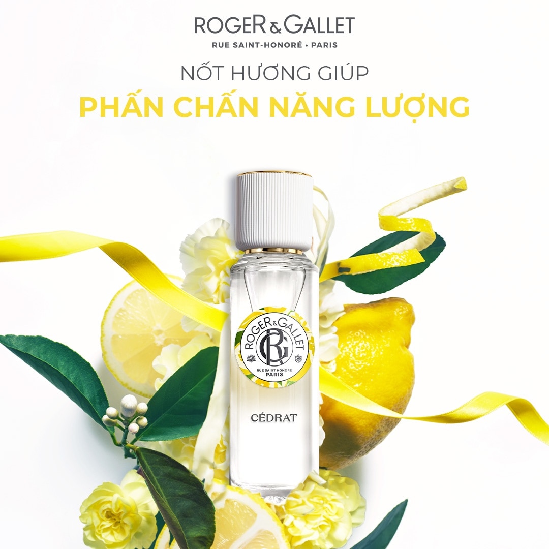 Nước Hoa Roger & Gallet Cedrat Wellbeing Fragrant Water 30ml