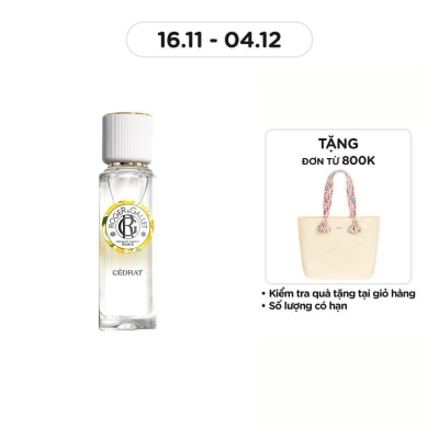 ROGER & GALLET Nước Hoa Roger & Gallet Cedrat Wellbeing Fragrant Water 30ml