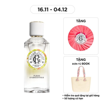 ROGER & GALLET Nước Hoa Roger & Gallet Fleur D'Osmanthus Wellbeing Fragrant Water 100ml