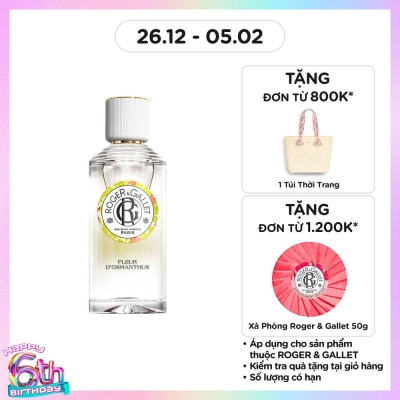 ROGER & GALLET Fleur D'Osmanthus Wellbeing Fragrant Water 100ml