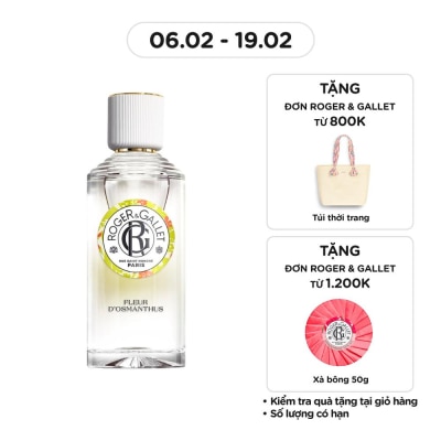 ROGER & GALLET Fleur D'Osmanthus Wellbeing Fragrant Water 100ml