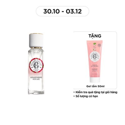 ROGER & GALLET Nước Hoa Roger & Gallet Gingembre Rouge Wellbeing Fragrant Water 30ml