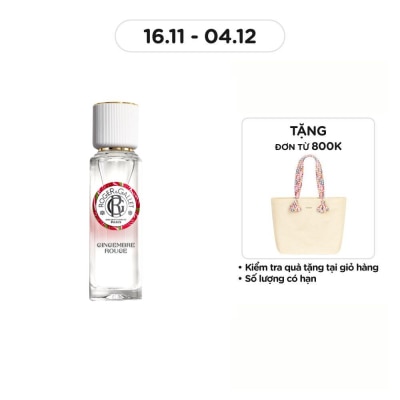 ROGER & GALLET Nước Hoa Roger & Gallet Gingembre Rouge Wellbeing Fragrant Water 30ml