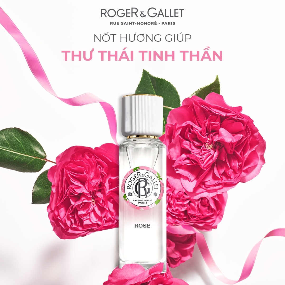 Nước Hoa Roger & Gallet Rose Wellbeing Fragrant Water 30ml