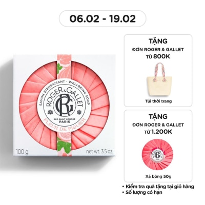 ROGER & GALLET Fleur De Figuier Wellbeing Soap 100g