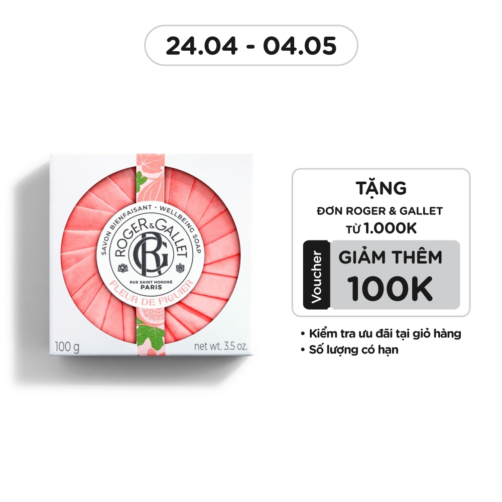 Fleur De Figuier Wellbeing Soap 100g
