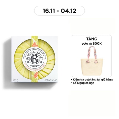 ROGER & GALLET Xà Phòng Roger & Gallet Fleur D'Osmanthus Wellbeing Soap 100g