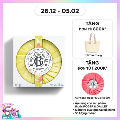 ROGER & GALLET Fleur D'Osmanthus Wellbeing Soap 100g