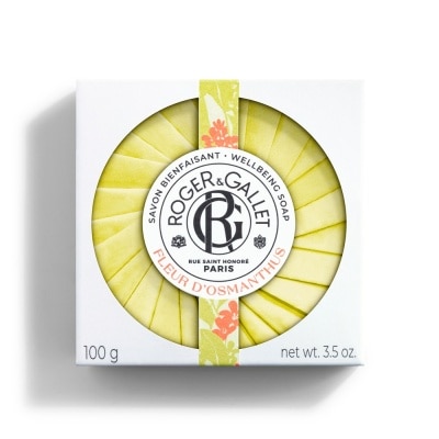 ROGER & GALLET Xà Phòng Roger & Gallet Fleur D'Osmanthus Wellbeing Soap 100g