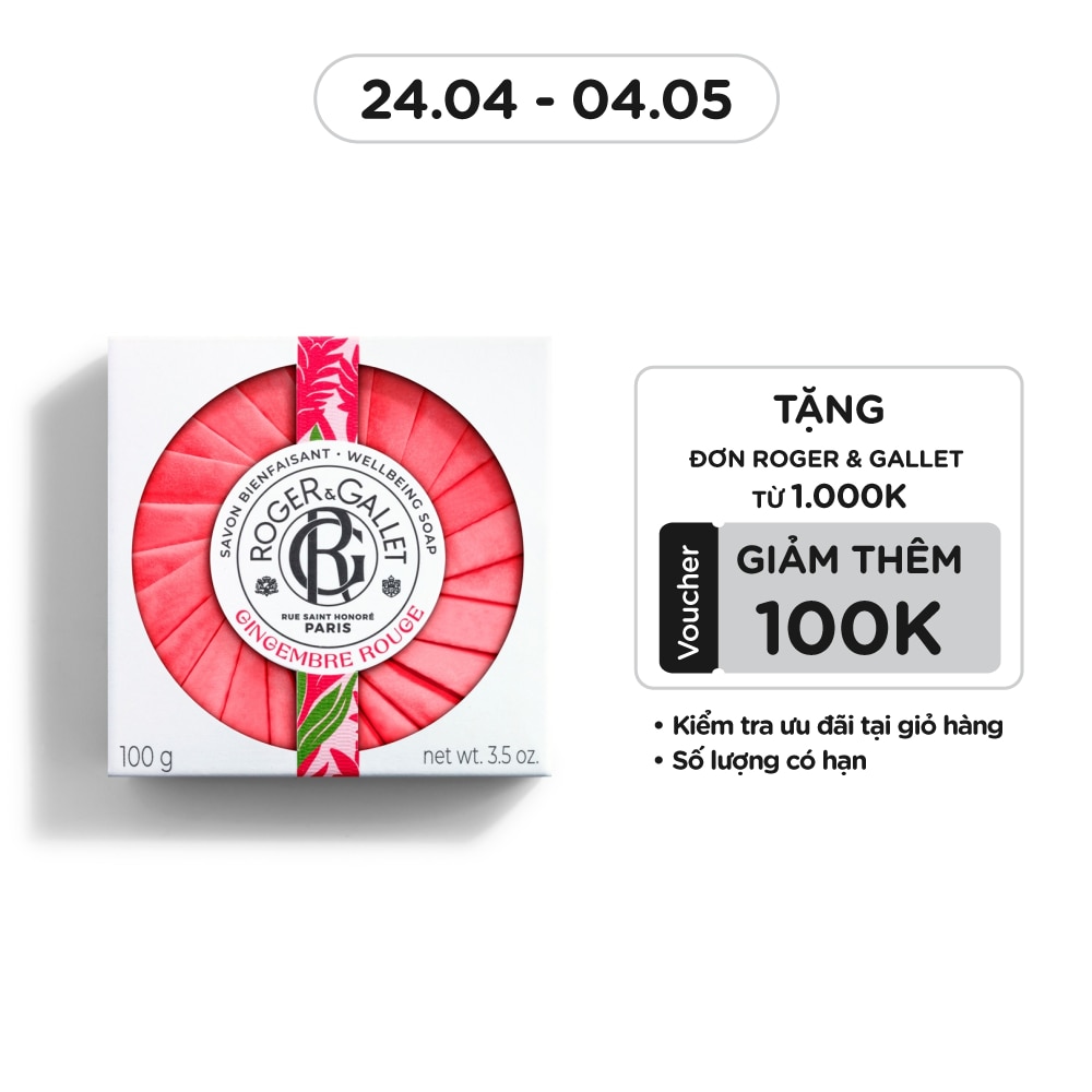 Gingembre Rouge Wellbeing Soap 100g