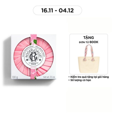 ROGER & GALLET Xà Phòng Roger & Gallet Rose Wellbeing Soap 100g