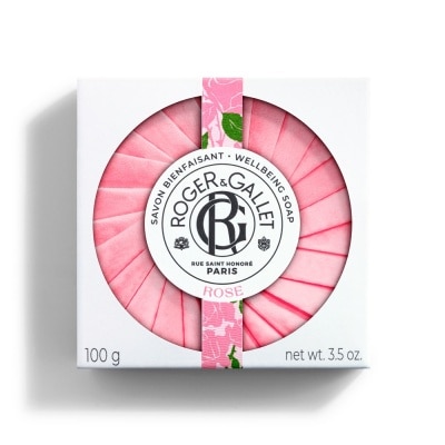 ROGER & GALLET Xà Phòng Roger & Gallet Rose Wellbeing Soap 100g