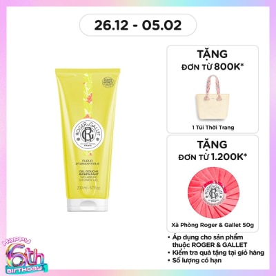 ROGER & GALLET Fleur D'Osmanthus Wellbeing Shower Gel 200ml