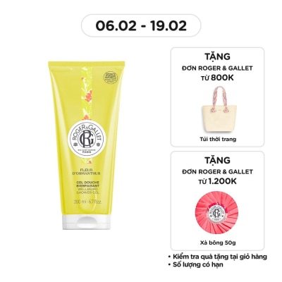 ROGER & GALLET Fleur D'Osmanthus Wellbeing Shower Gel 200ml