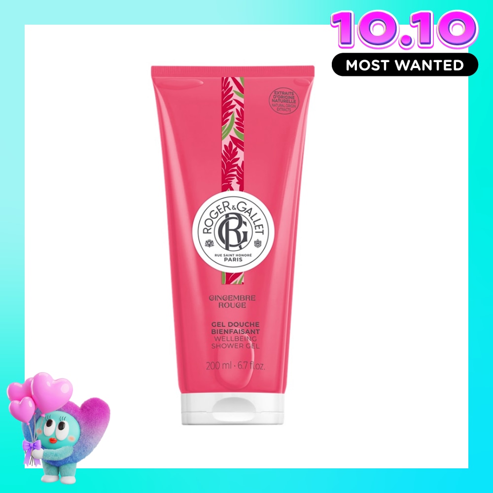 Gel Tắm Roger & Gallet Gingembre Rouge Wellbeing Shower Gel 200ml image