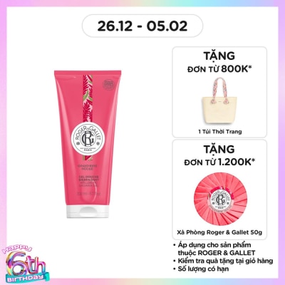 ROGER & GALLET Gingembre Rouge Wellbeing Shower Gel 200ml