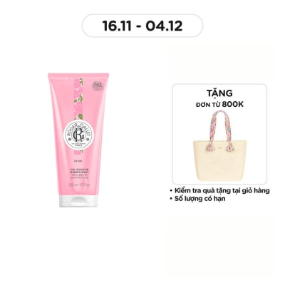 ROGER & GALLET Gel Tắm Roger & Gallet Rose Wellbeing Shower Gel 200ml