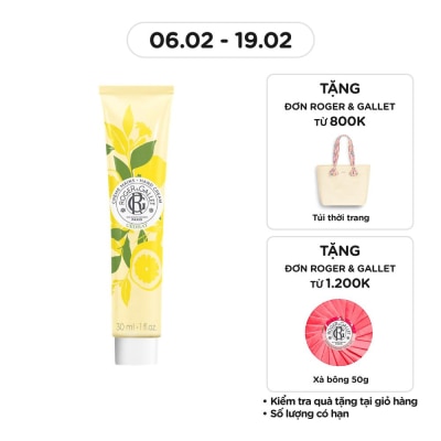 ROGER & GALLET Cedrat Hand Cream 30ml