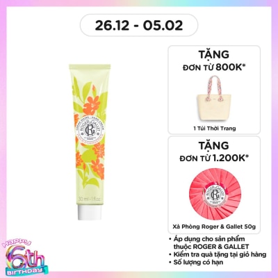 ROGER & GALLET Fleur D'Osmanthus Hand Cream 30ml