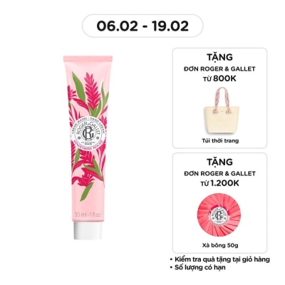 ROGER & GALLET Gingembre Rouge Hand Cream 30ml