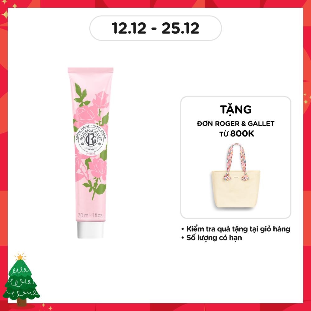 Kem Dưỡng Tay Roger & Gallet Rose Hand Cream 30ml