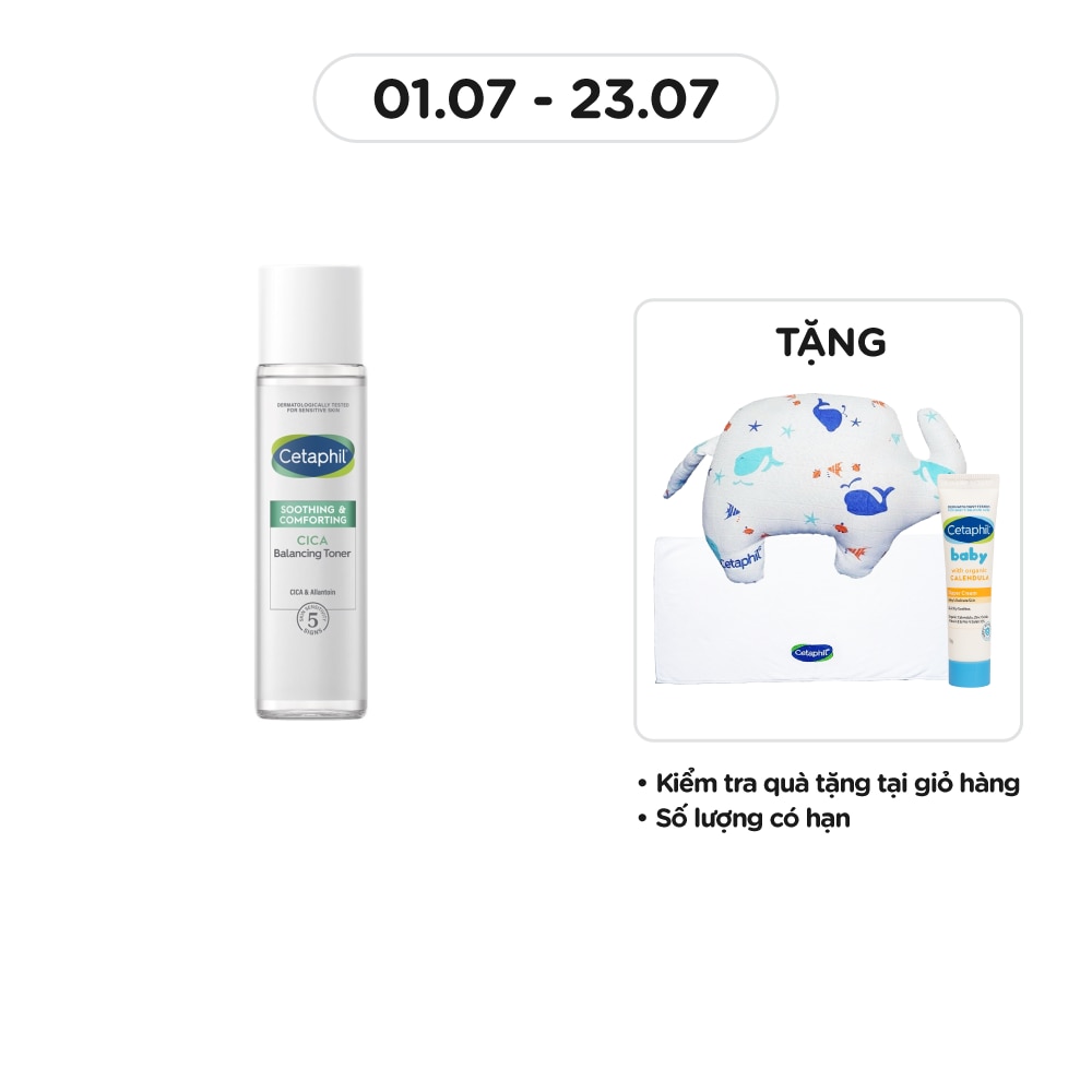 Nước Cân Bằng Cetaphil Soothing & Comforting Cica Balancing Toner 150ml