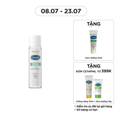 CETAPHIL Nước Cân Bằng Cetaphil Soothing & Comforting Cica Balancing Toner 150ml