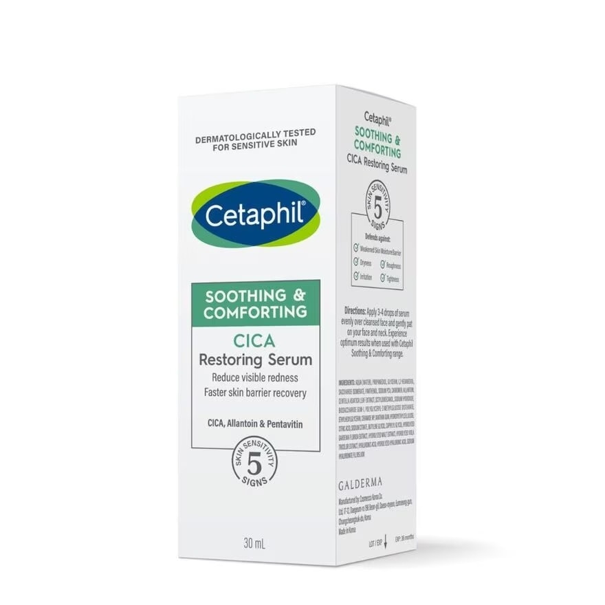 Tinh Chất Cetaphil Soothing & Comforting Cica Restoring Serum 30ml