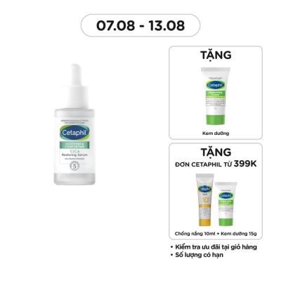 CETAPHIL Tinh Chất Cetaphil Soothing & Comforting Cica Restoring Serum 30ml