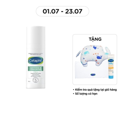 CETAPHIL Kem Dưỡng Cetaphil Soothing & Comforting Cica Calming Face Cream 45ml