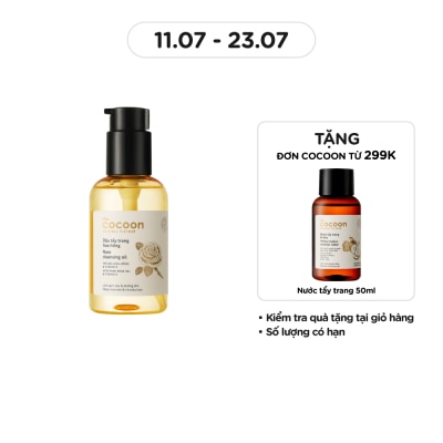 COCOON Dầu Tẩy Trang Cocoon Hoa Hồng 140ml