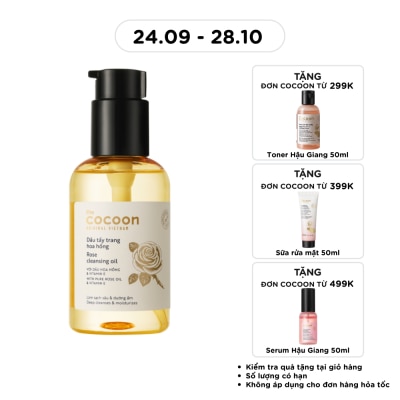 COCOON Dầu Tẩy Trang Cocoon Hoa Hồng 140ml image