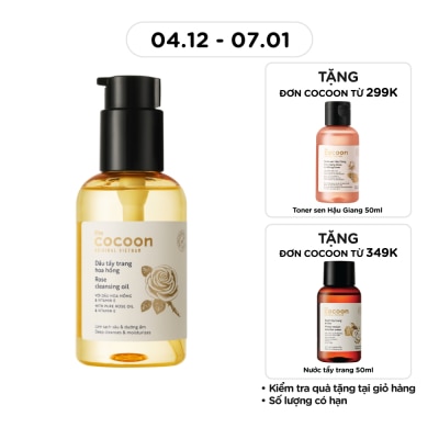 COCOON Dầu Tẩy Trang Cocoon Hoa Hồng 140ml