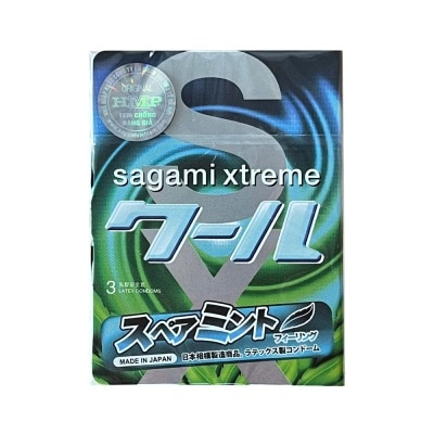 SAGAMI Spearmint Condoms 3s