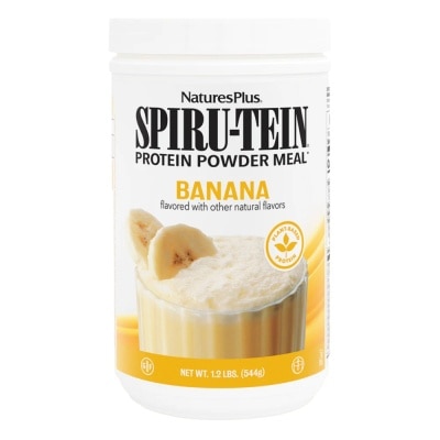 NATURESPLUS Spiru-Tein Protein Powder Meal Banana 544g