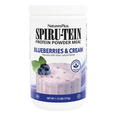 NATURESPLUS Spiru-Tein Protein Powder Meal Blueberry & Cream 510g