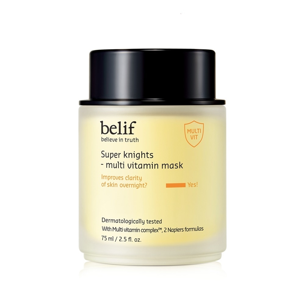 Mặt Nạ Ngủ Belif Dưỡng Sáng Da Super Knights - Multi Vitamin Mask 75ml