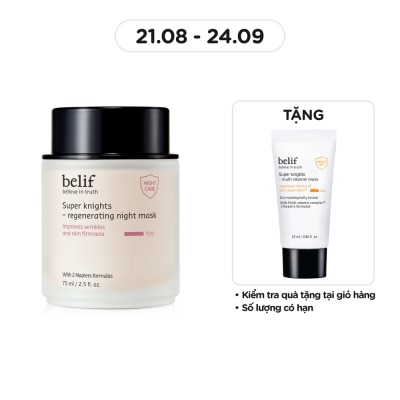BELIF Super Knights - Regenerating Night Mask 75ml