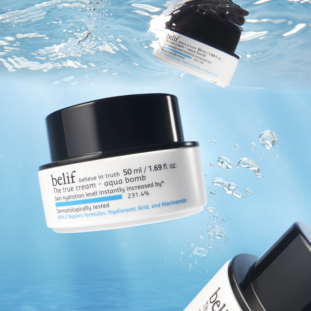 Kem Cấp Ẩm Dạng Gel Belif The True Cream - Aqua Bomb 50ml