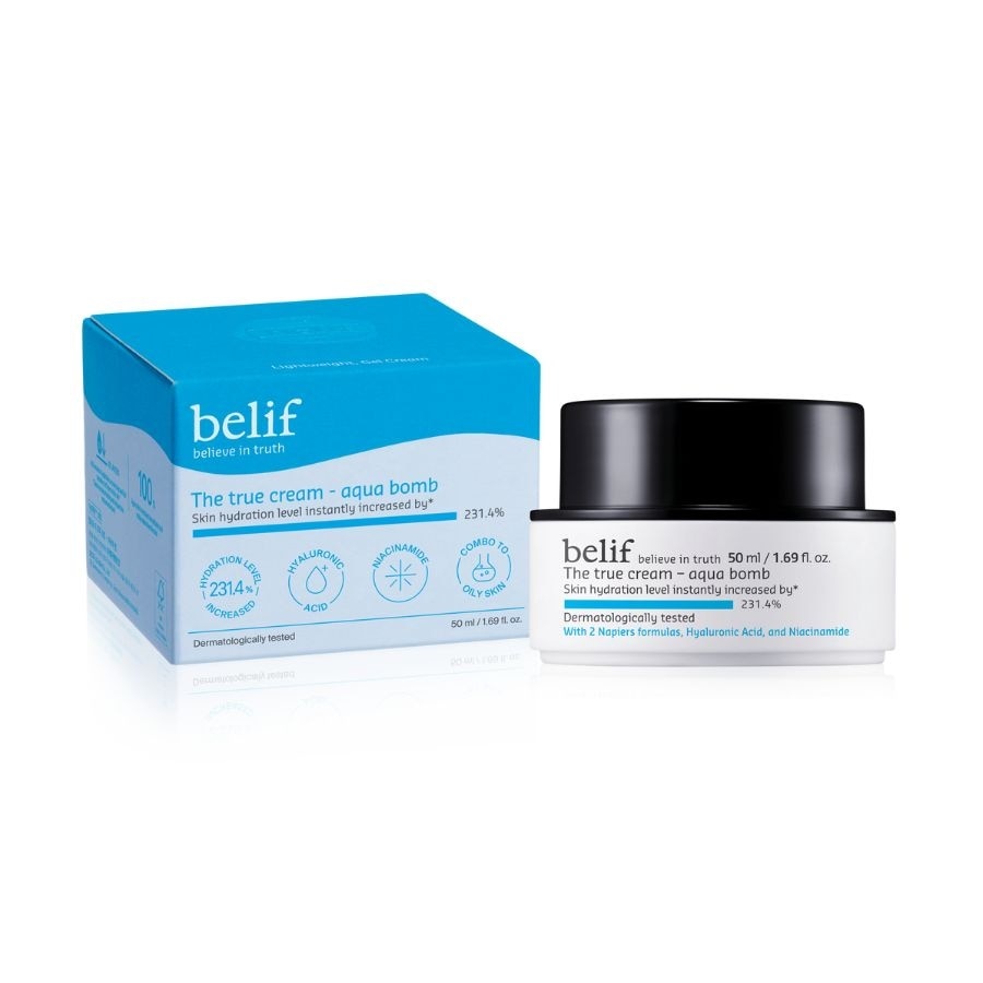 Kem Cấp Ẩm Dạng Gel Belif The True Cream - Aqua Bomb 50ml image