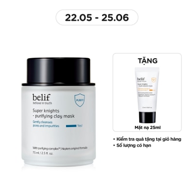 BELIF Super Knights Purifying Clay Mask 75ml